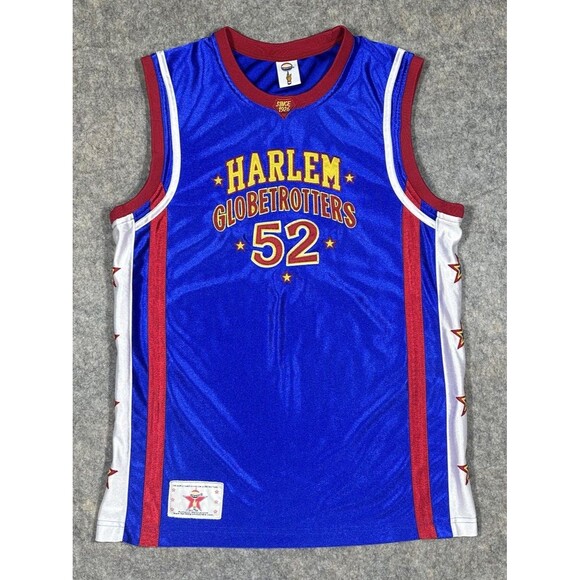 Harlem Globetrotters Big Easy #52 Jersey Youth L Authentic Basketball Stitched - Picture 1 of 9